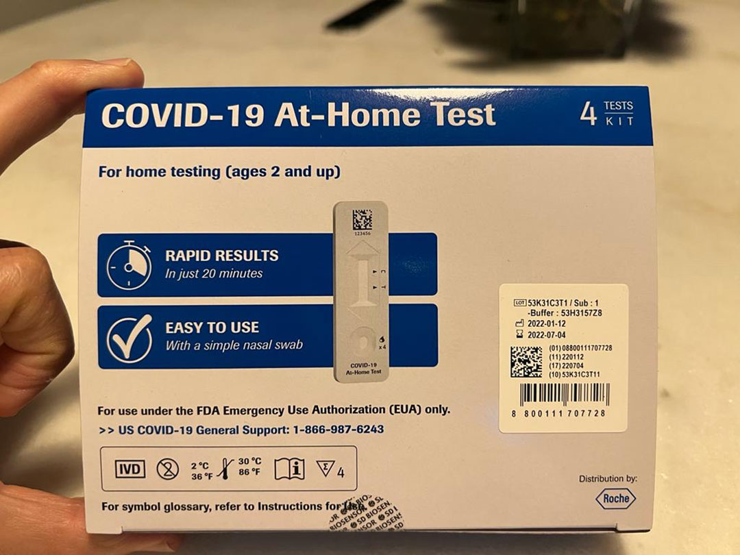 El gobierno federal enviará una tercera ronda de tests, con ocho pruebas rápidas por hogar