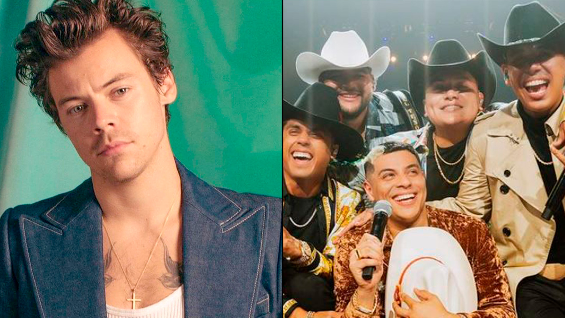 Harry Styles y Grupo Firme están nominados en distintas categorías. archivo/ (Foto: Instagram/@grupofirme)