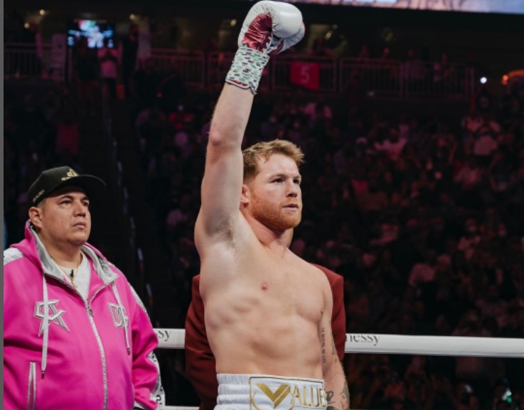 Canelo Álvarez fue colocado en la posición 8 entre los deportistas mejor pagados del último año. (Foto: Instagram/@canelo)