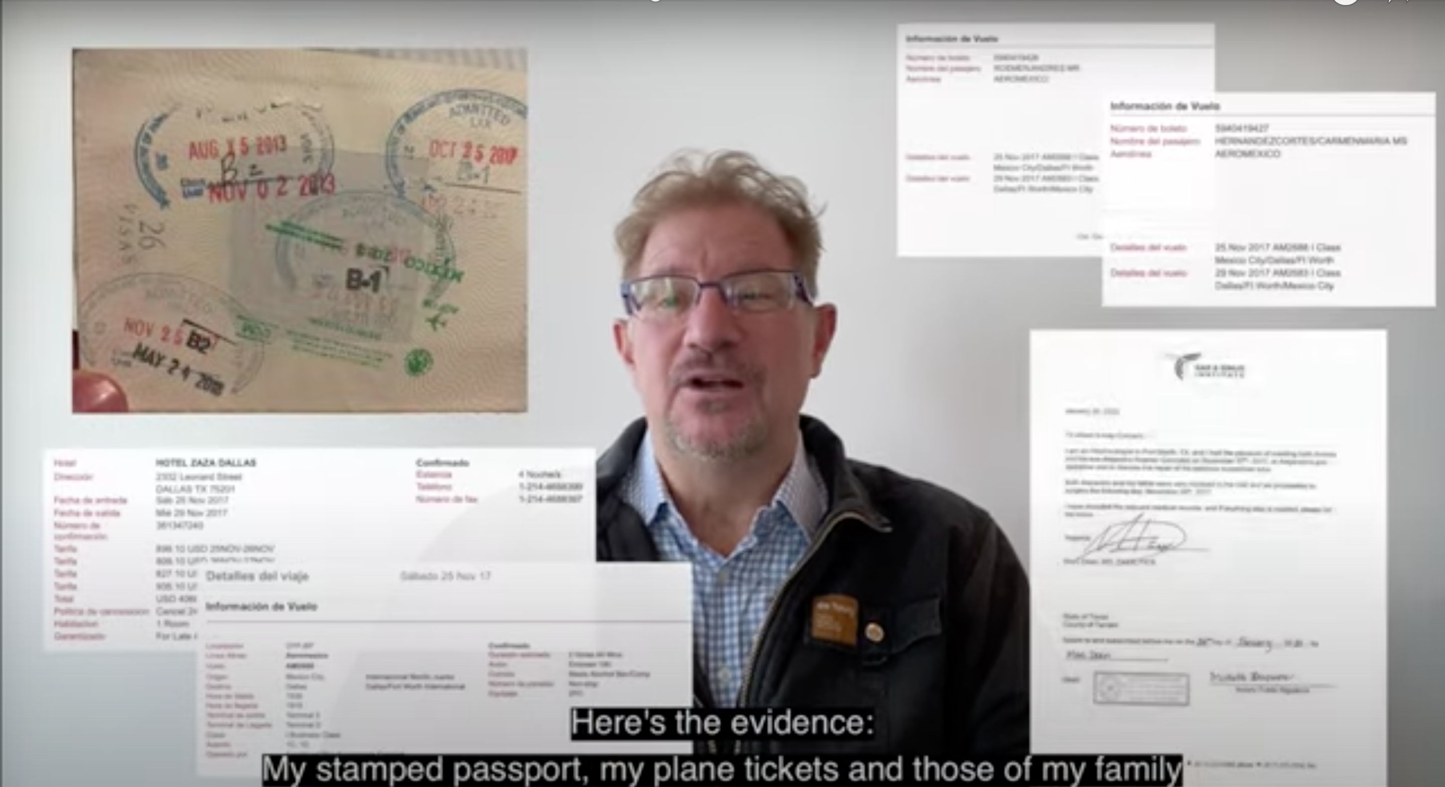 Andrés Roemer aseguró que no se encontraba en México el día de los hechos (Captura de pantalla: YouTube/Andrés Roemer)