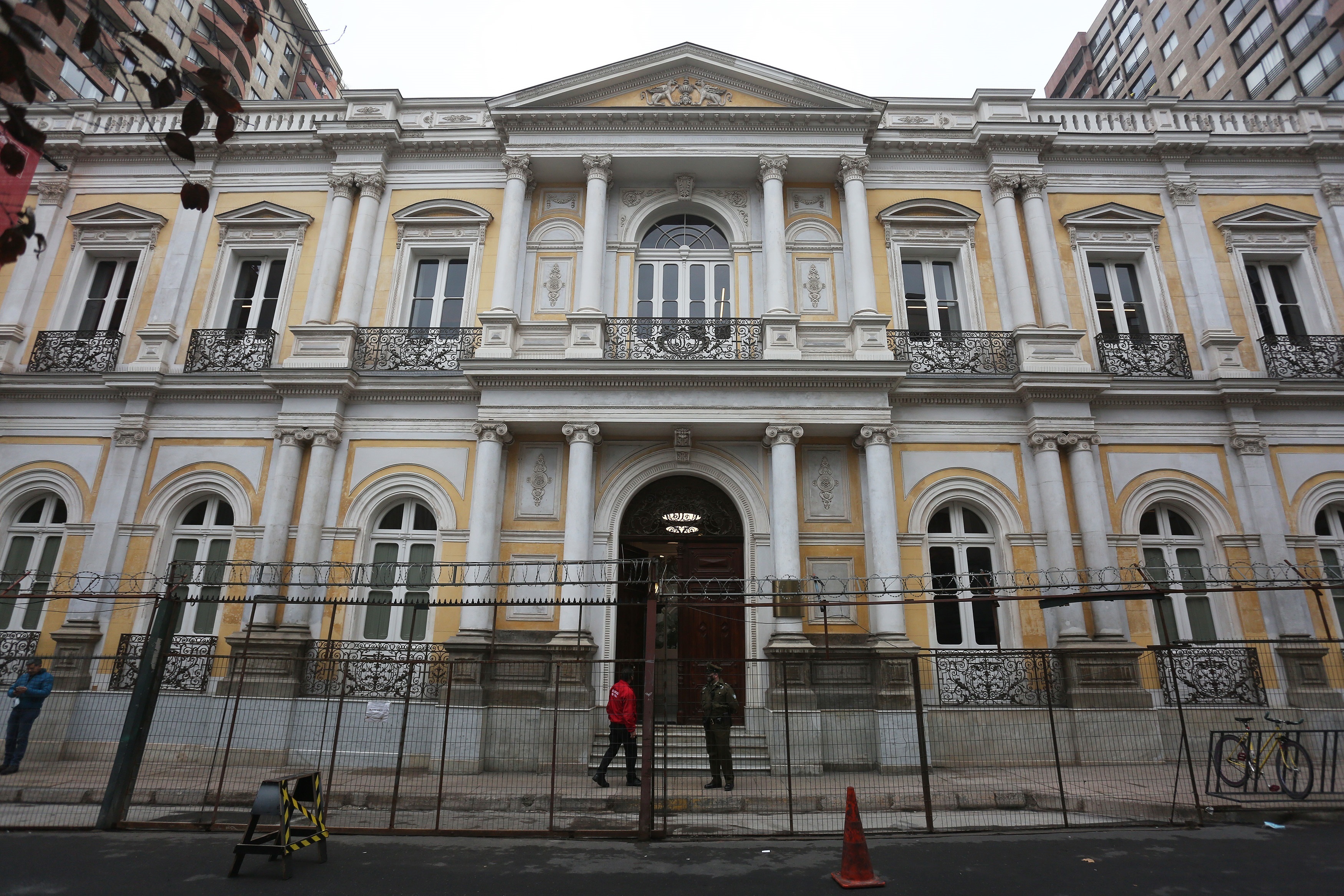 El Palacio Pereira, lugar de la Convención Constitucional, en Santiago (Chile)