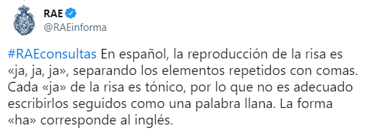 La RAE responde las dudas de los usuarios en Twitter.