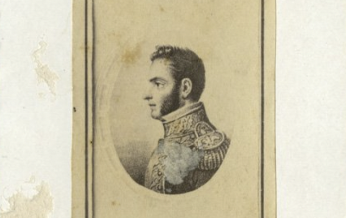 Anastasio Bustamante fue un destacado político durante la conformación de la nación mexicana (Foto: INAH)