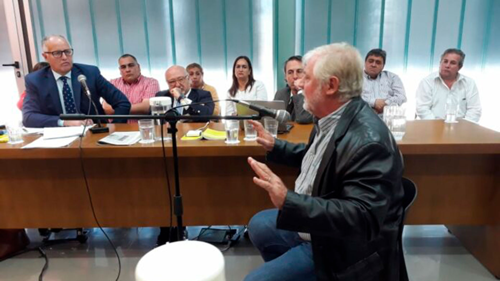 Allende habla en sede judicial