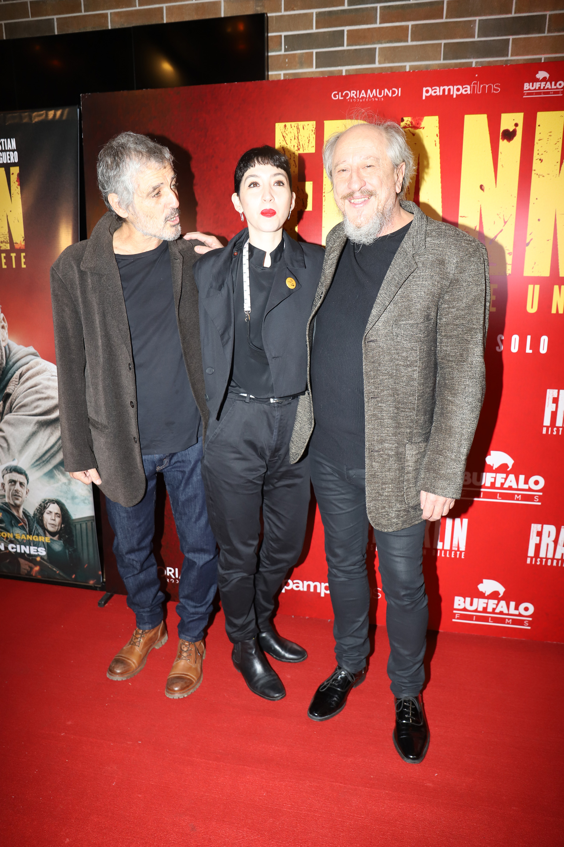 Germán Palacios, Sofía Gala y Daniel Aráoz