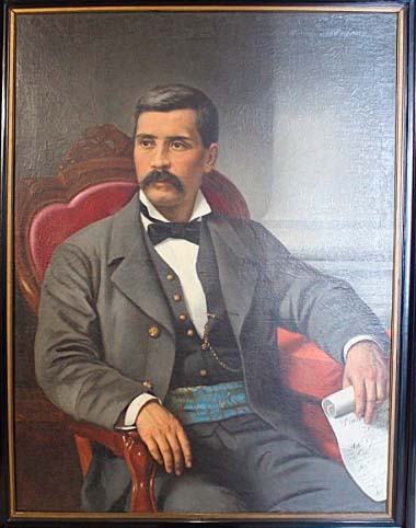 Díaz fue nombrado Mayor de infantería de la Guardia Nacional. Fotos: https://mediateca.inah.gob.mx/