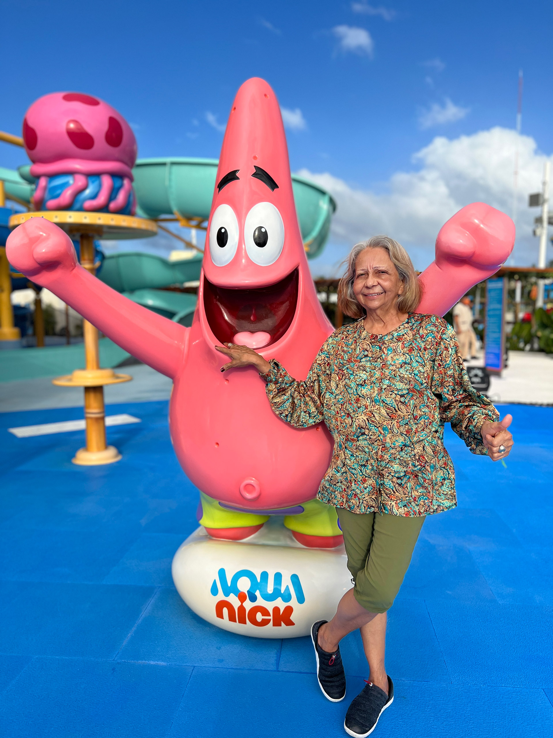 Gloria vive conmigo y todos los días va a un centro médico donde hace terapias y ejercicios. Es triste saber que toda esta felicidad también se la va a olvidar
