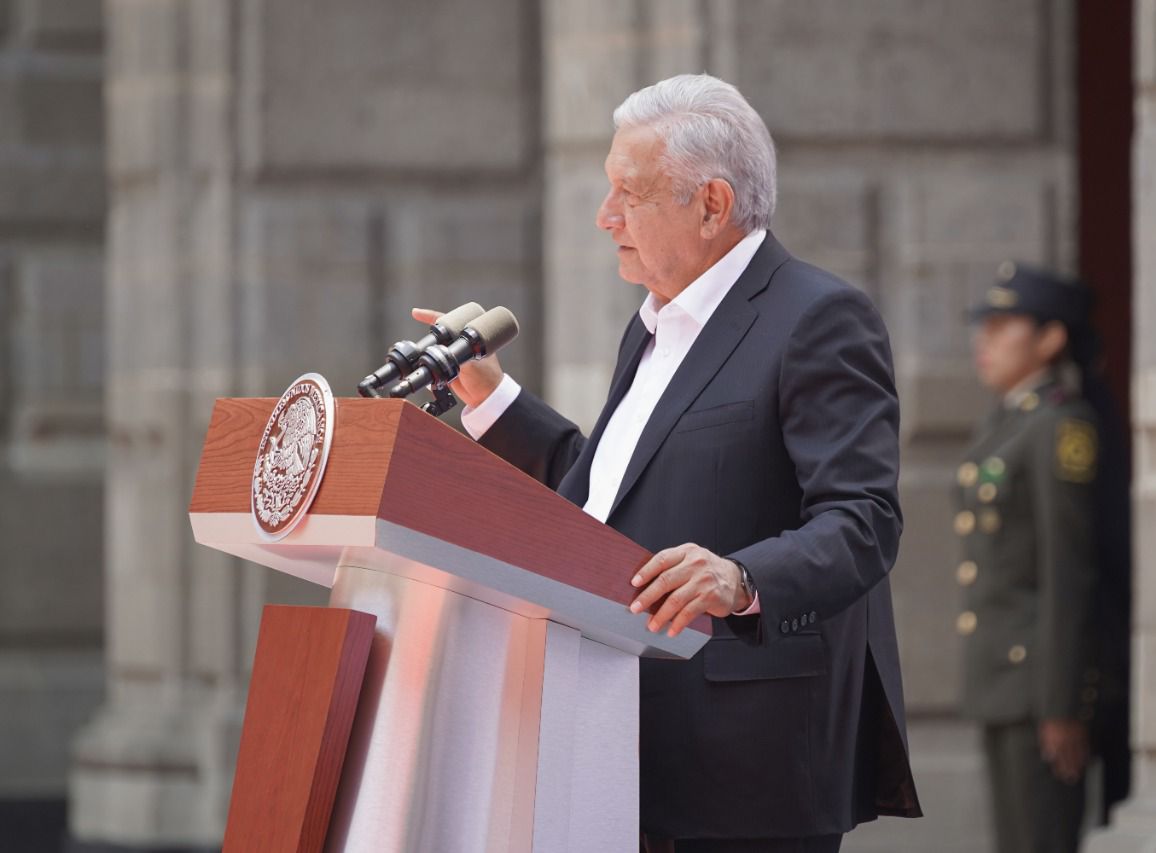 El presidente explicó que se debe de cuidar el respeto a los derechos humanos de todos los ciudadanos (Foto: Presidencia)