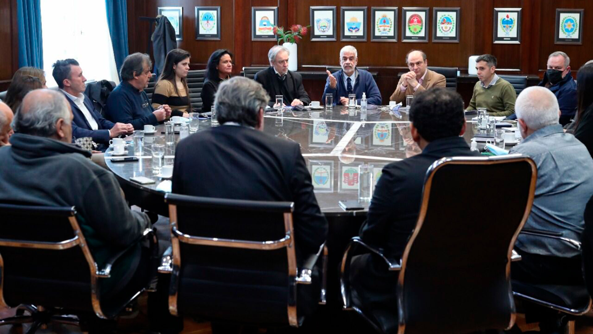 El secretario de Comercio Interior, Roberto Feletti, se reunió este martes con cámaras de pastas frescas, propietarios de pizzerías, casas de empanadas y actividades afines, fideeros y asociaciones de panaderos