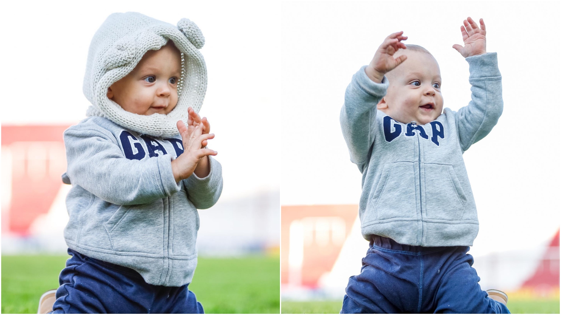 El pequeño Donatello pisó el campo de juego por primera vez