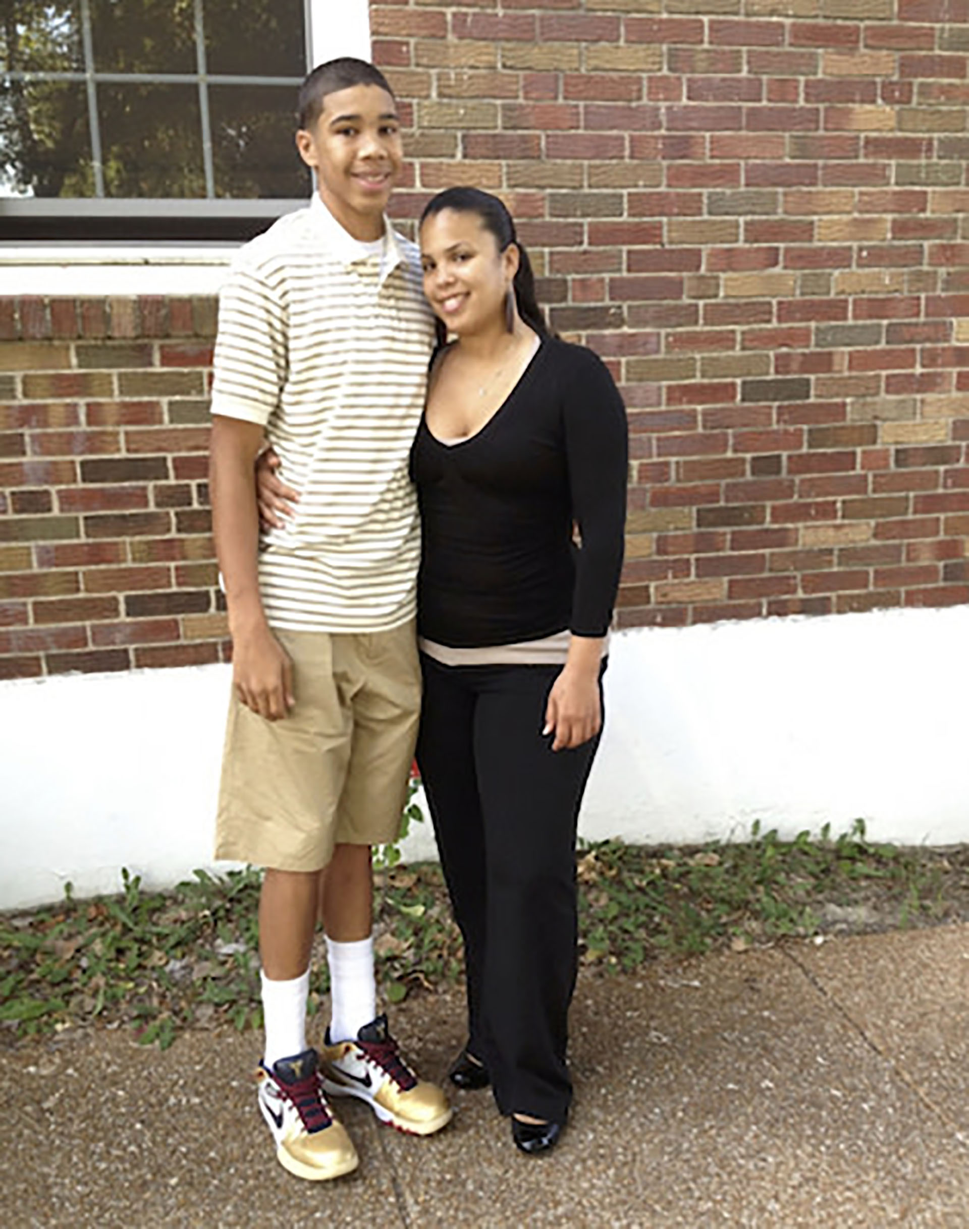Tatum y su madre, quien fue la que le enseñó con hechos que en la vida hay que sacrificarse