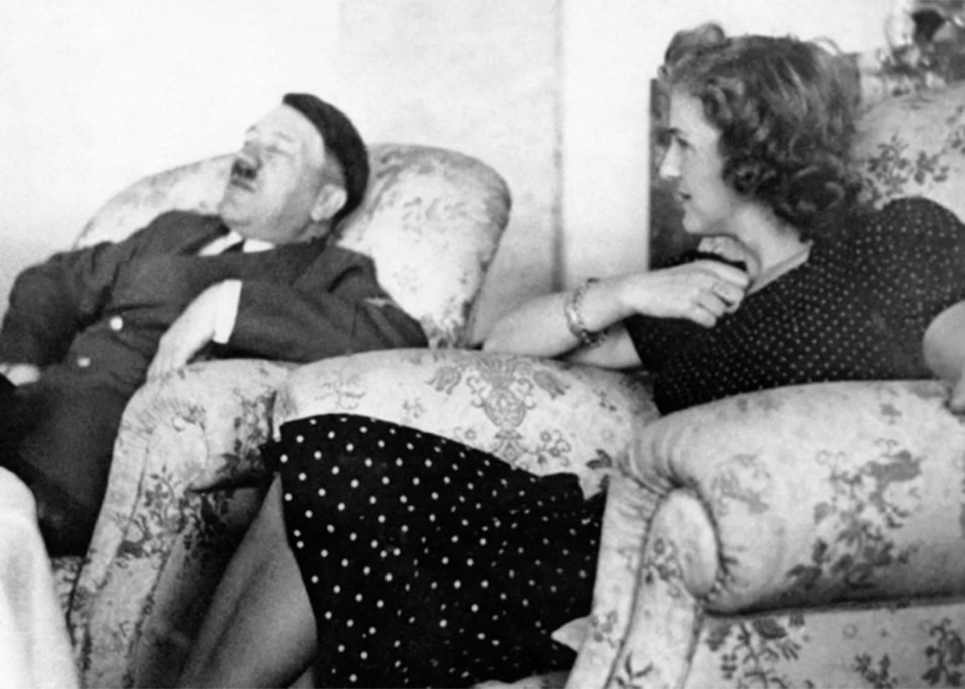 Hitler y Eva Braun en la intimidad (Getty)