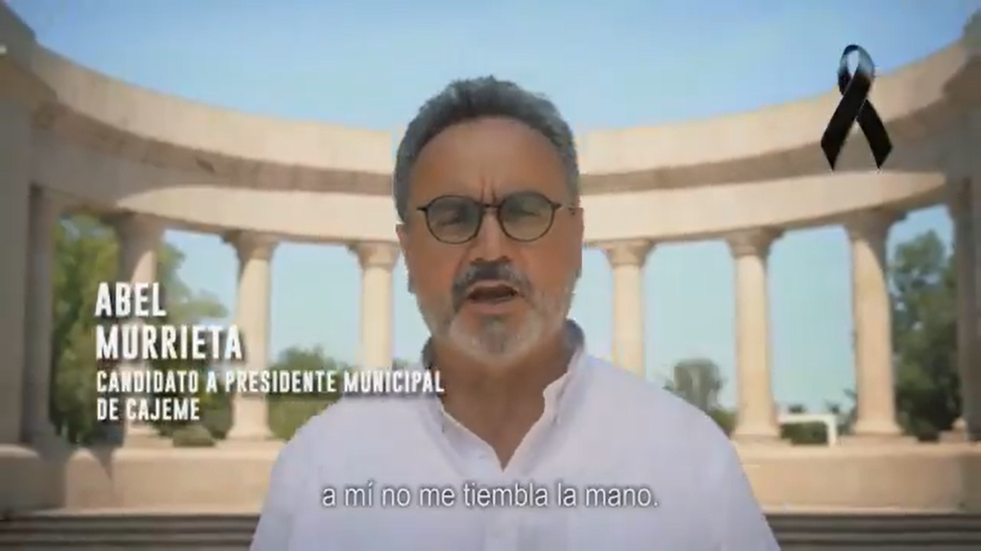 Abel Murrieta fue asesinado durante la campaña (Foto: Twitter / MC)