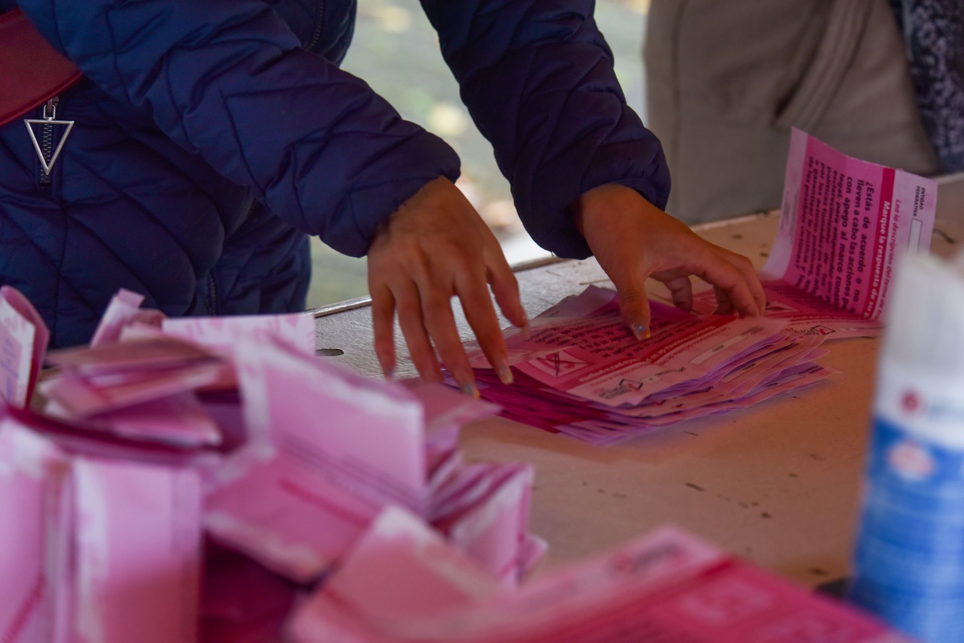 Mario Delgado pidió votos para la 4T (Foto: Crisanta Espinosa Aguilar/Cuartoscuro.com)