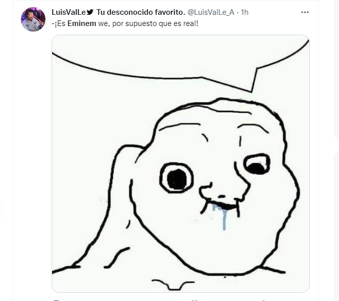 Tras la supuesta tiradera del rapero estadounidense a AMLO, usuarios en redes sociales difundieron divertidos memes (Foto: Twitter / @LuisValLe_A)