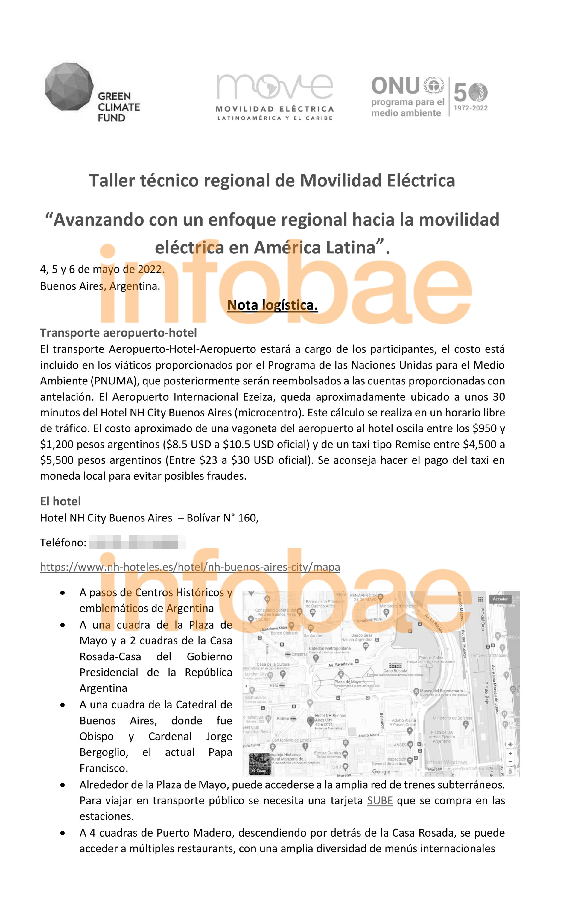 La primera parte de la carta