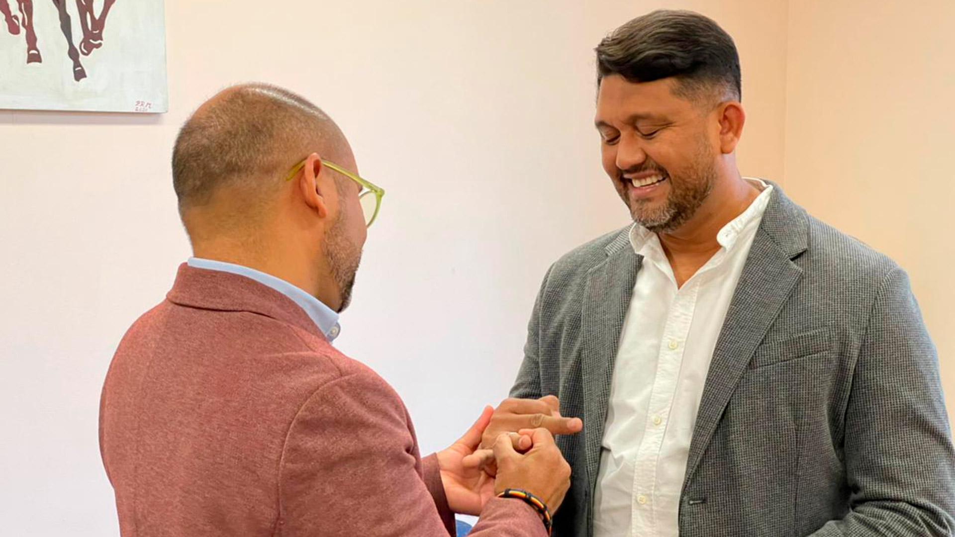 Rafael y José llevaban más de una década juntos antes de casarse legalmente en marzo de este año.