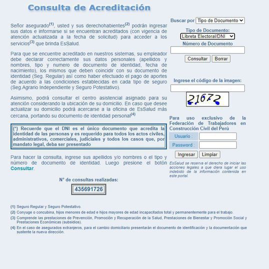 Seguro Social del Perú - EsSalud.