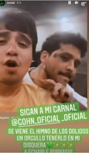 Ghon nodal se lanzará como intérprete Foto: Instagram/@gohn_oficial