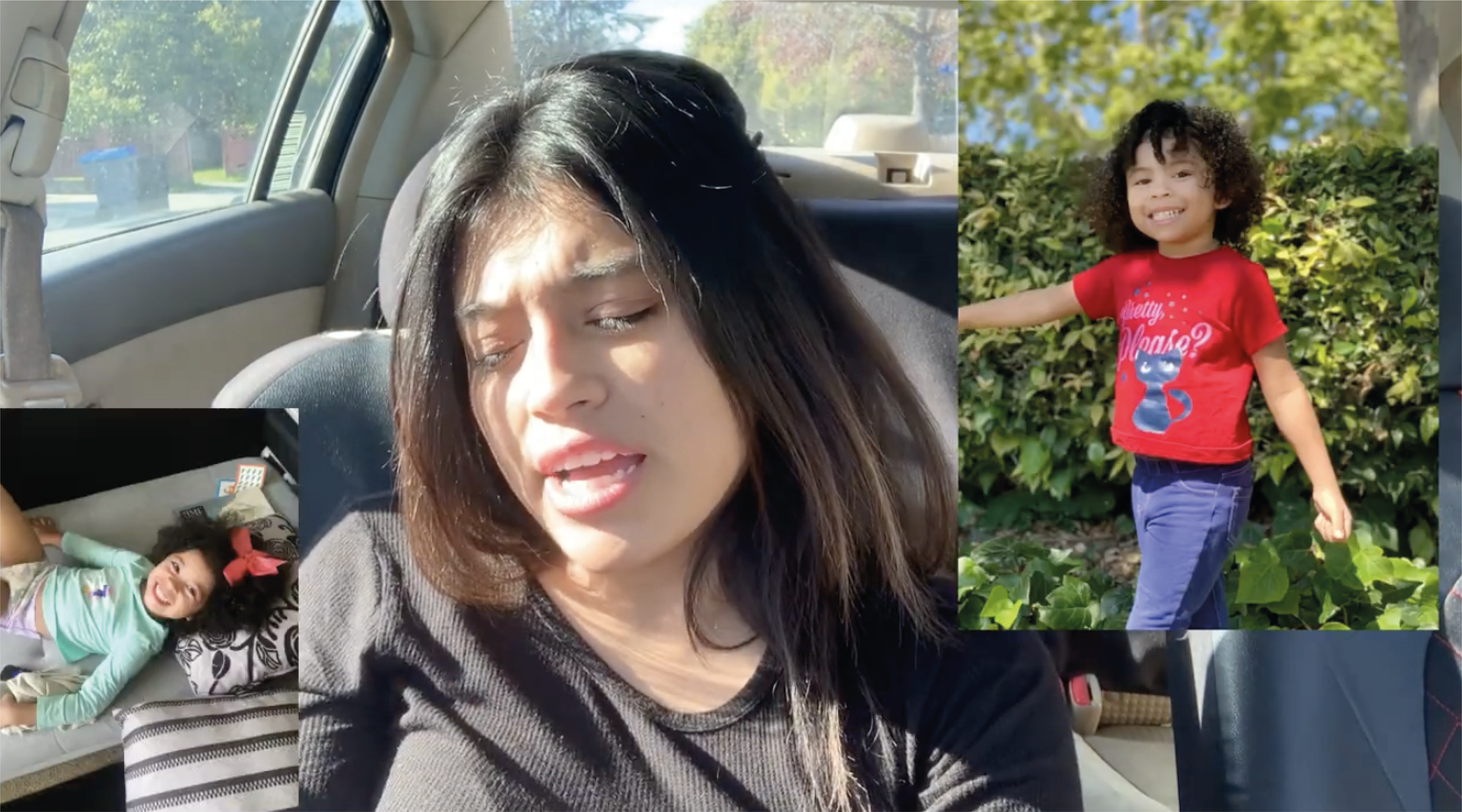 Claudia Hernández Santos y su pequeña, Arely Naomi Proctor,