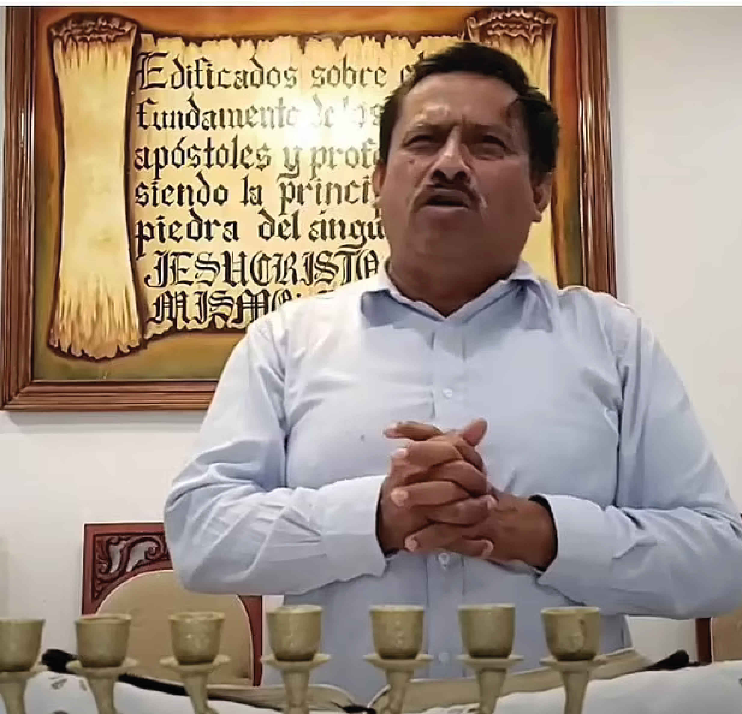 El pastor René Trigueros Hernández