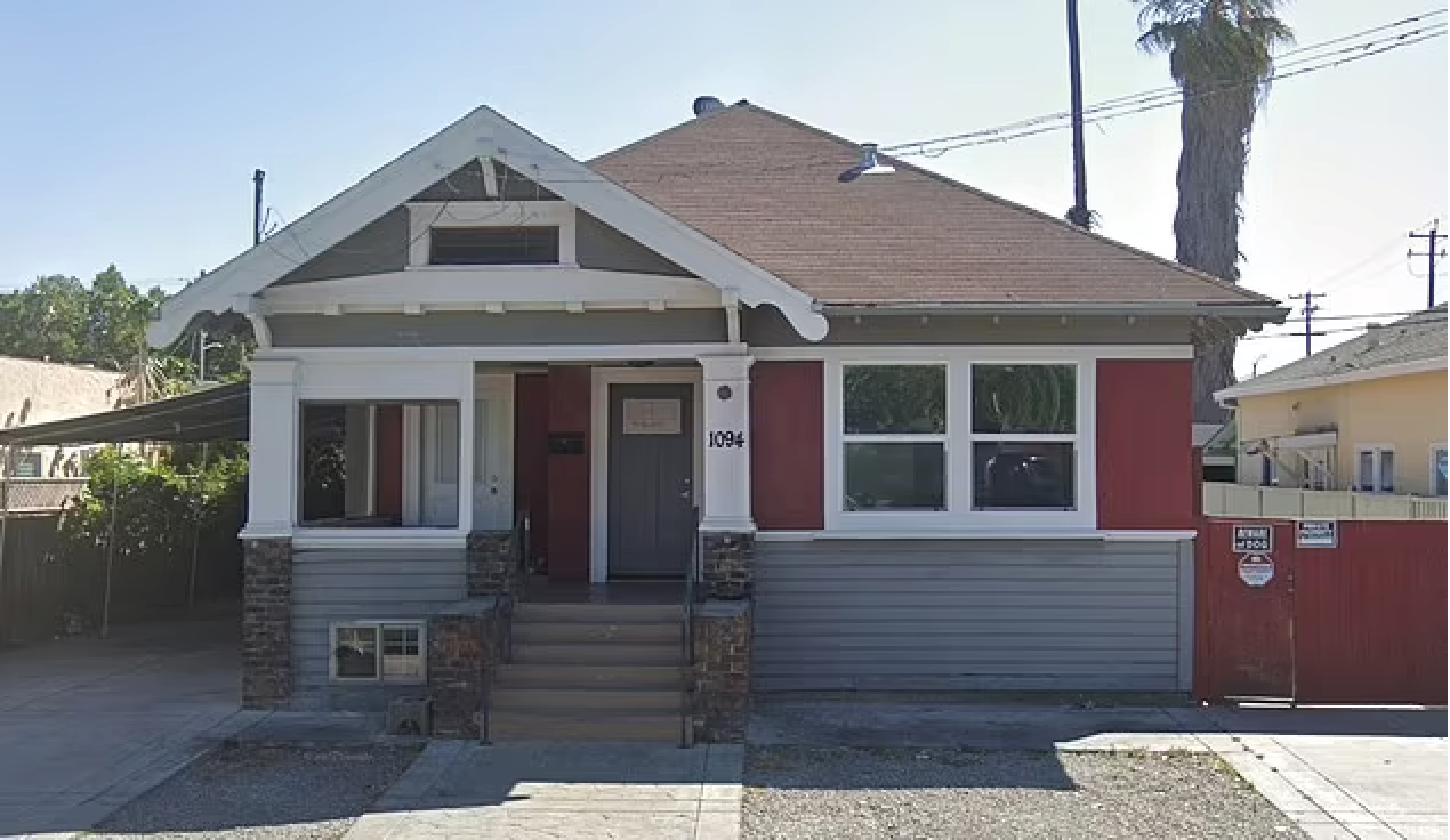 La casa donde funcionaba la iglesia