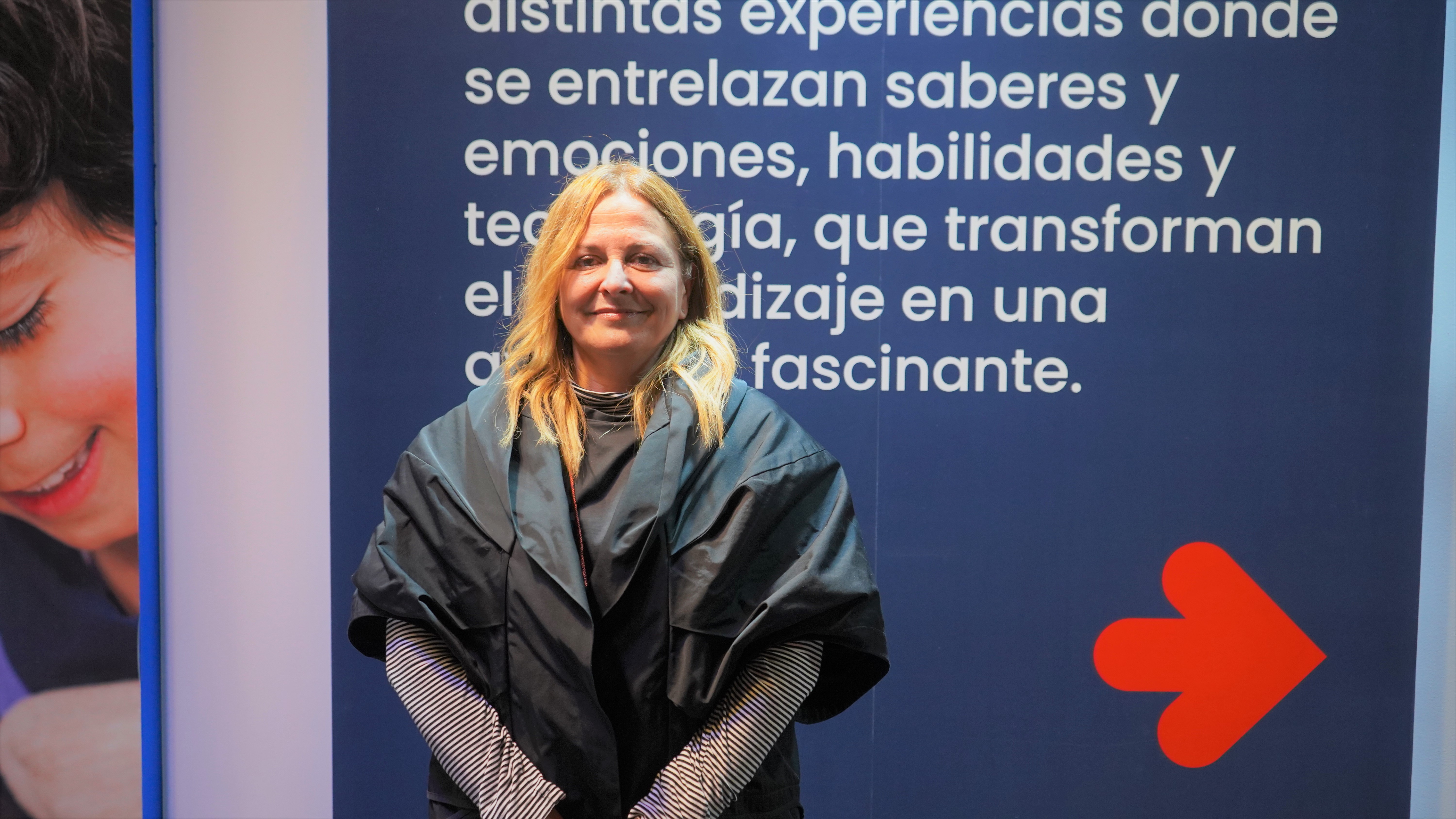 Imma Aguilar en el auditorio de Ticmas en la Feria del Libro