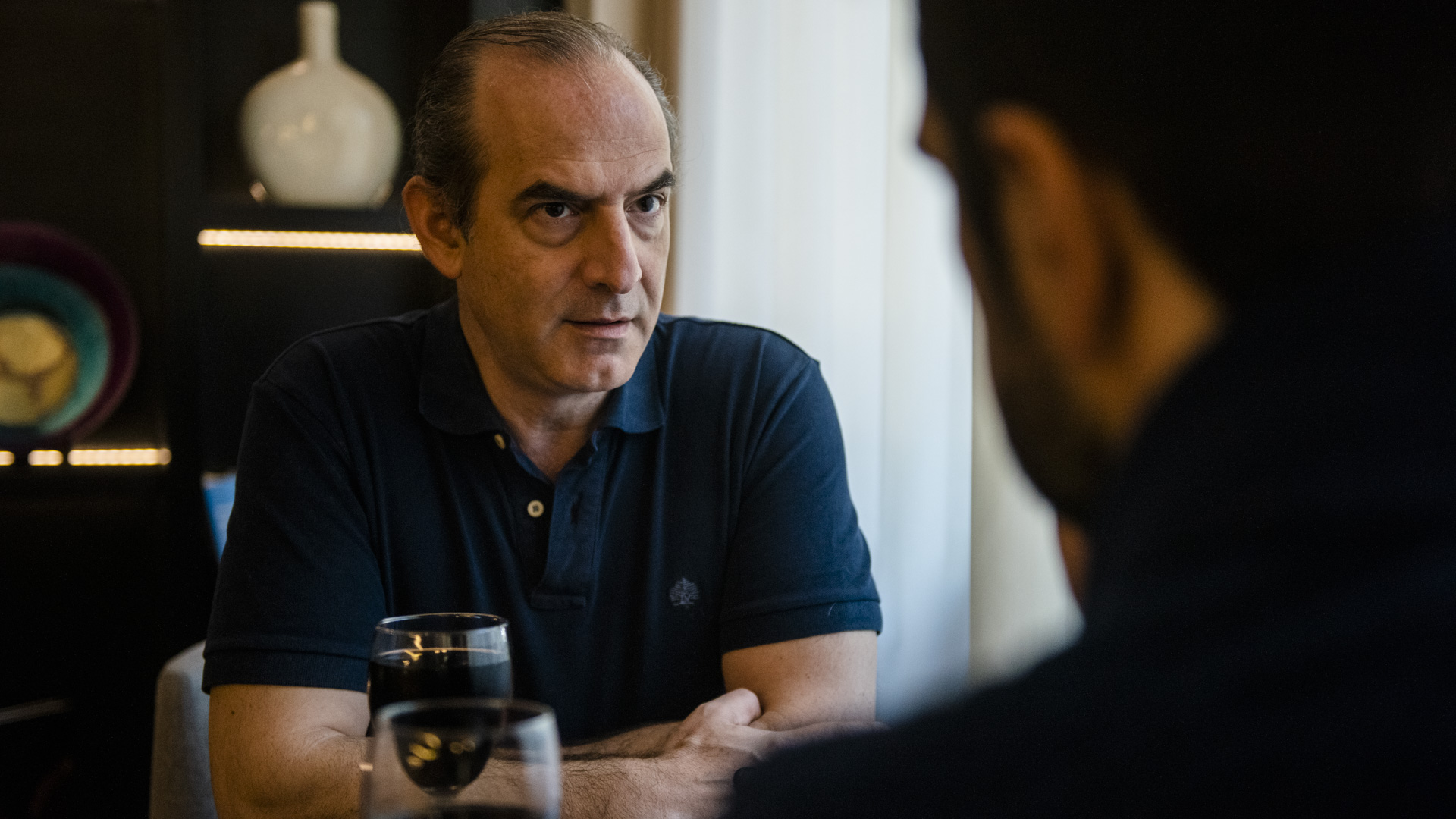 Javier Larrondo, en diálogo con Infobae (Foto: Adrián Escandar)