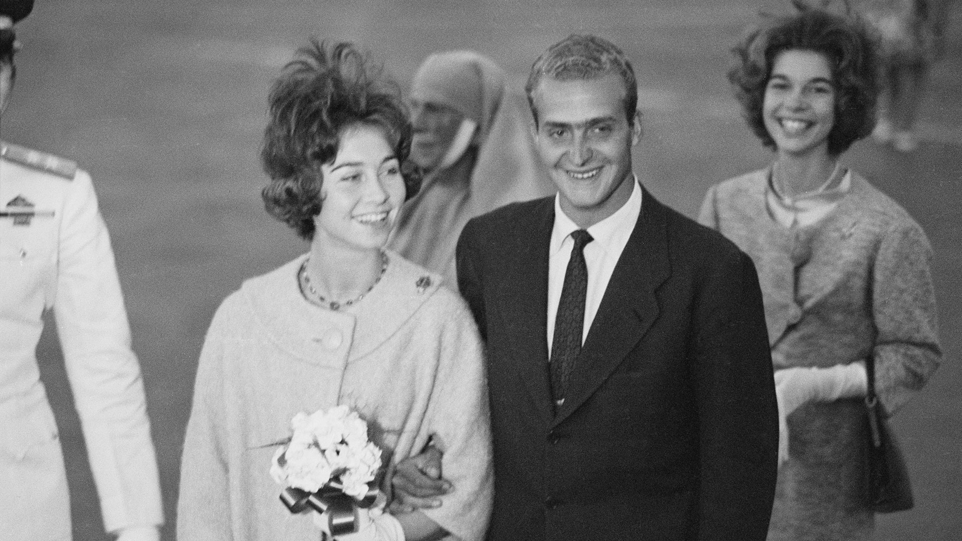 Después de solucionar vía el Papa Juan XXIII el hecho que él fuese católico y ella ortodoxa, hubo cuatro ceremonias nupciales entre Juan Carlos y Sofía. La principal se celebró en Atenas, Grecia (Photo by Daniele Darolle/Sygma via Getty Images)