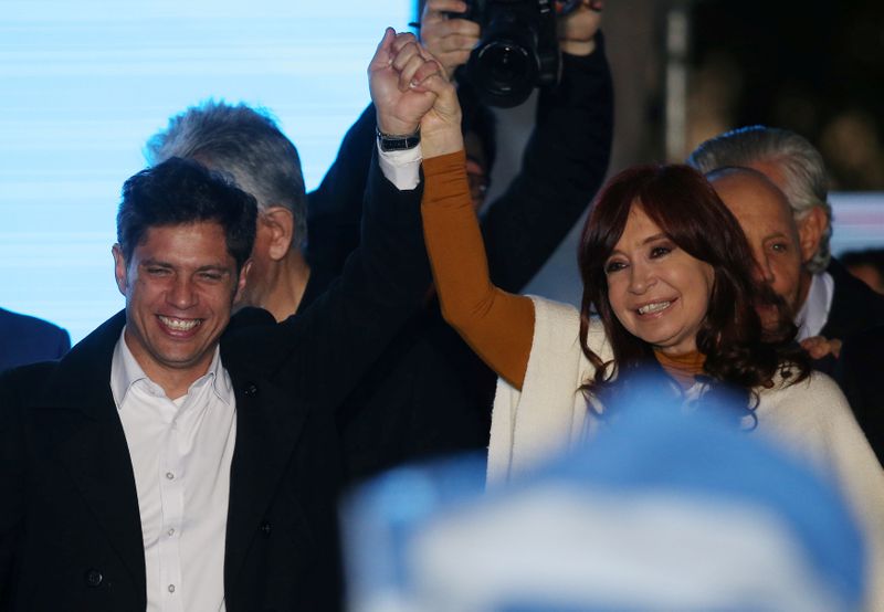Axel Kicillof y Cristina Kirchner