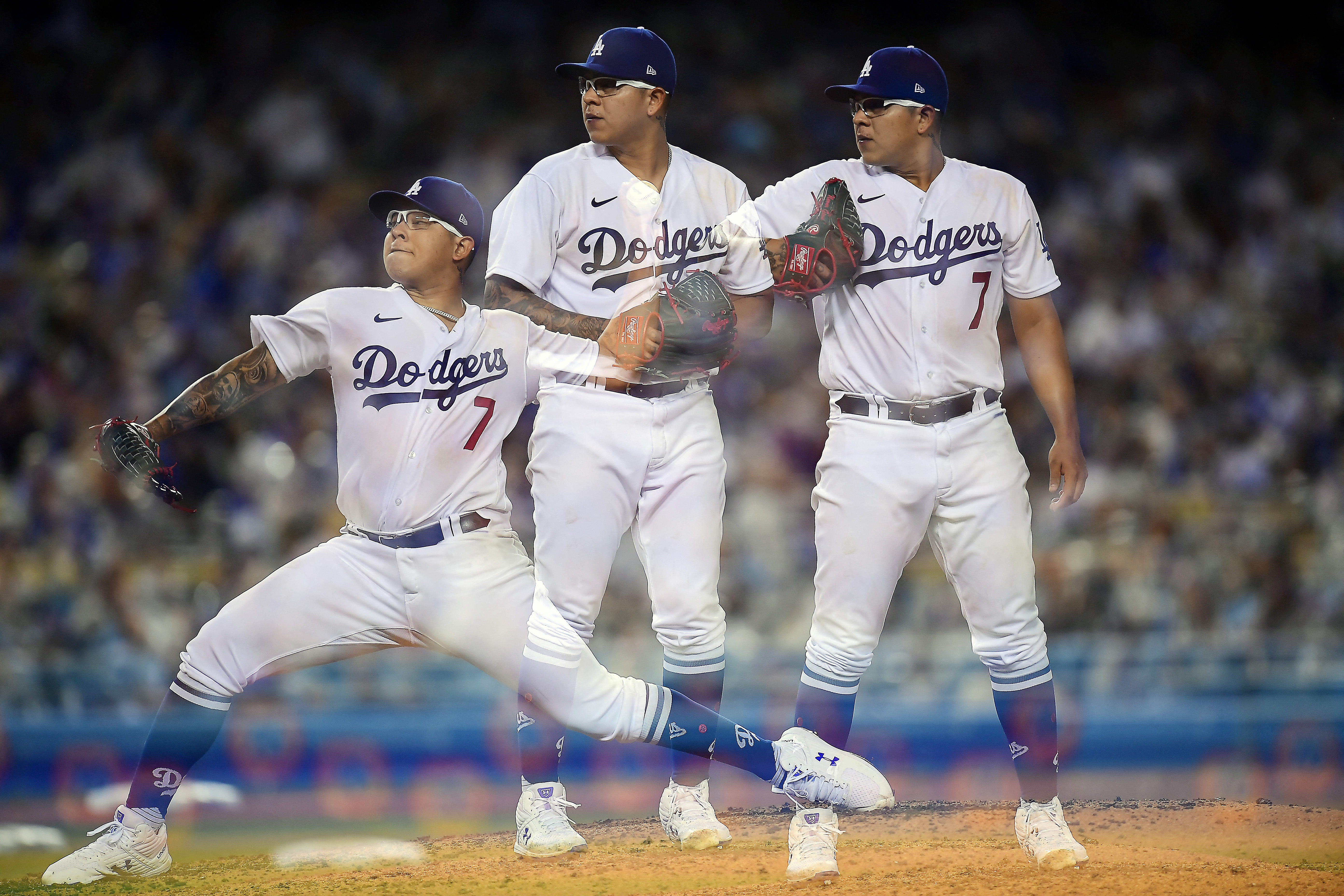 El récord del sinaloense en la temporada 2022 es de 2-2 (Foto: Gary A. Vasquez-USA TODAY Sports)