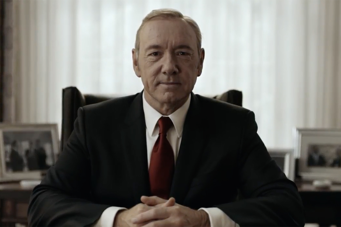 Kevin Spacey fue Frank Underwood en "House of Cards", una de las primeras series que lanzó Netflix. (Netflix)