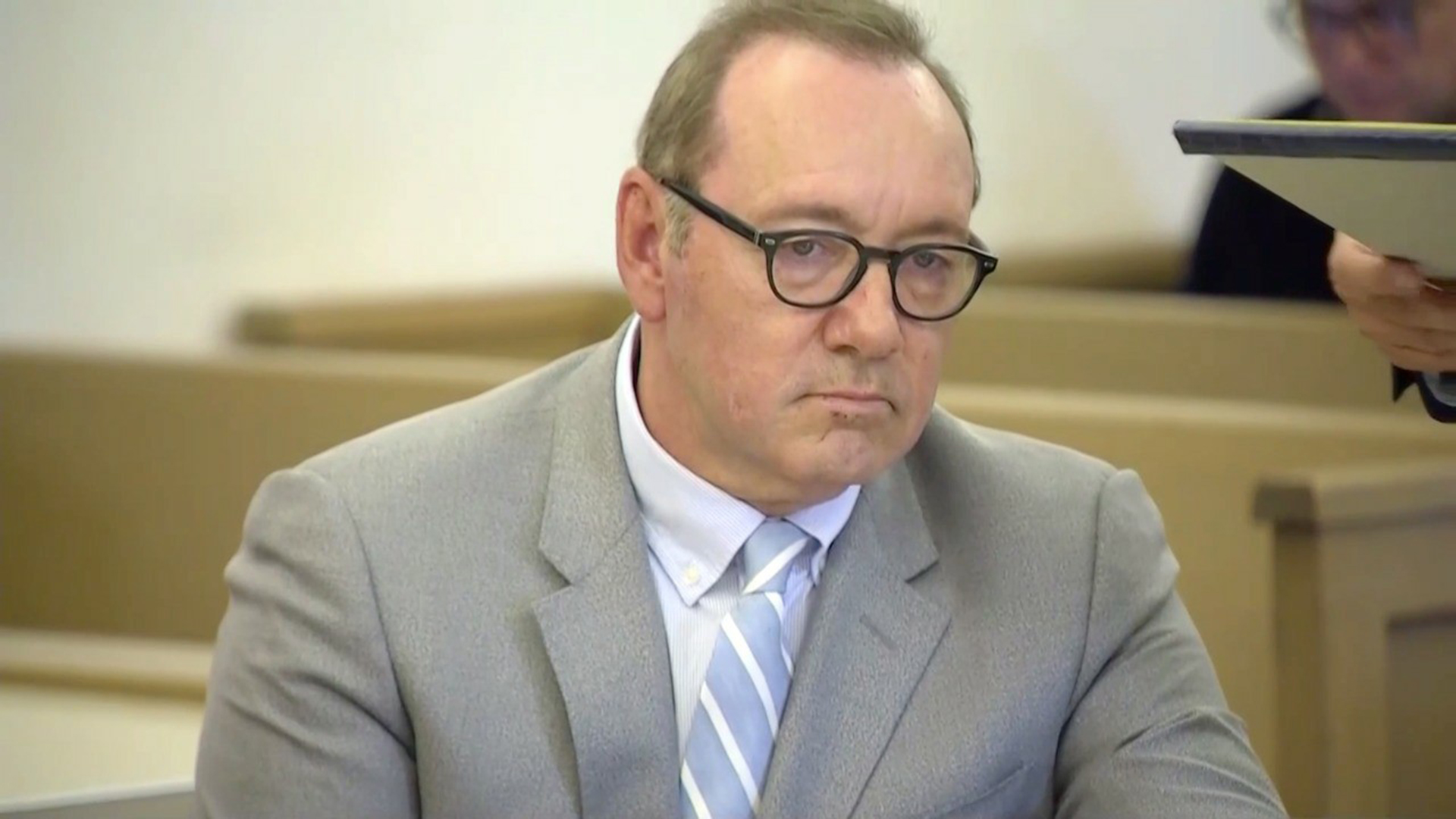 Kevin Spacey en su juicio
