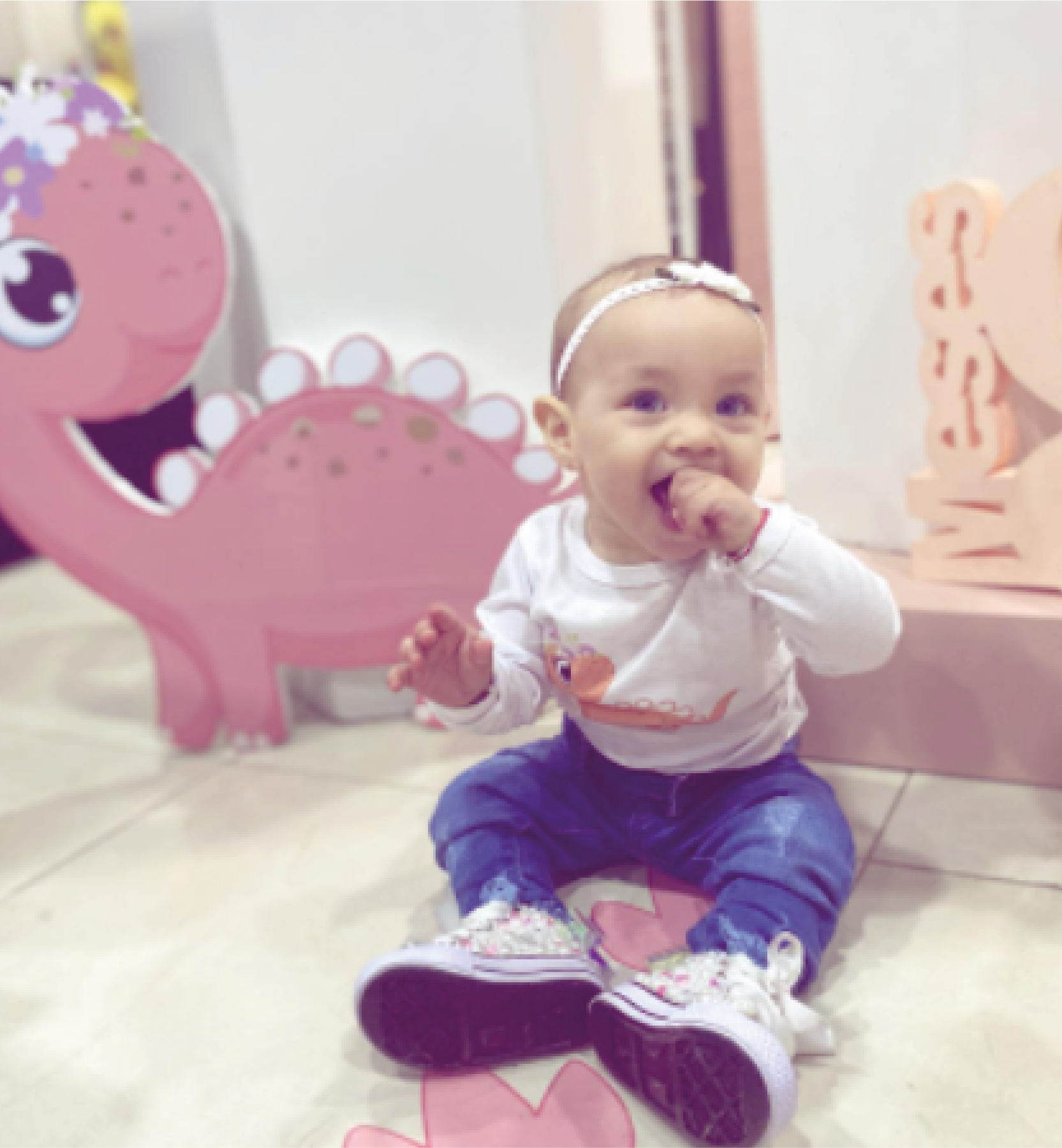 La alegría de la beba