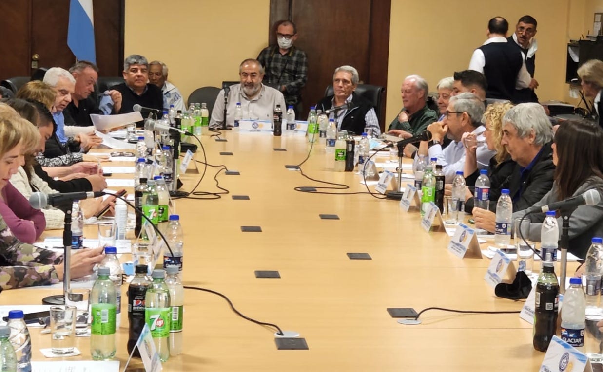 La CGT, en la última reunión de su Consejo Directivo