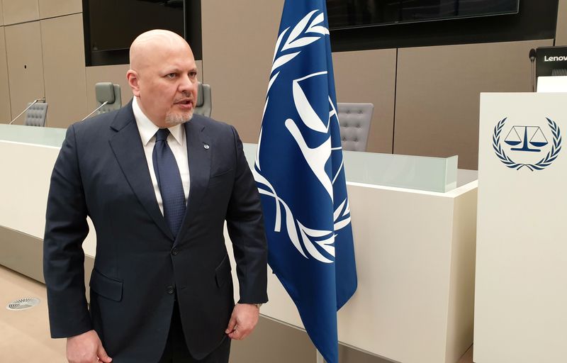 Foto de archivo del fiscal de la CPI, Karim Khan, en La Haya (REUTERS/Christian Levaux)