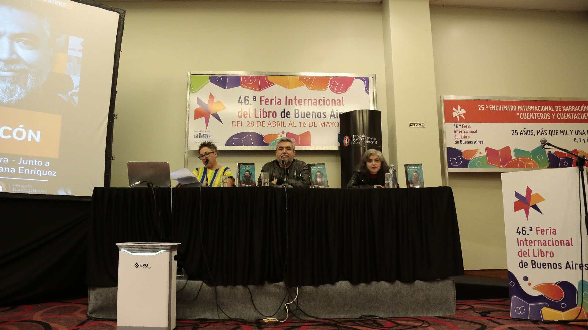 Consagrado. La presentación de “El tercer paraíso”, Premio Alfaguara de Novela 2022, de Cristian Alarcón. Con Gabriela Cabezón Cámara y Mariana Enríquez.