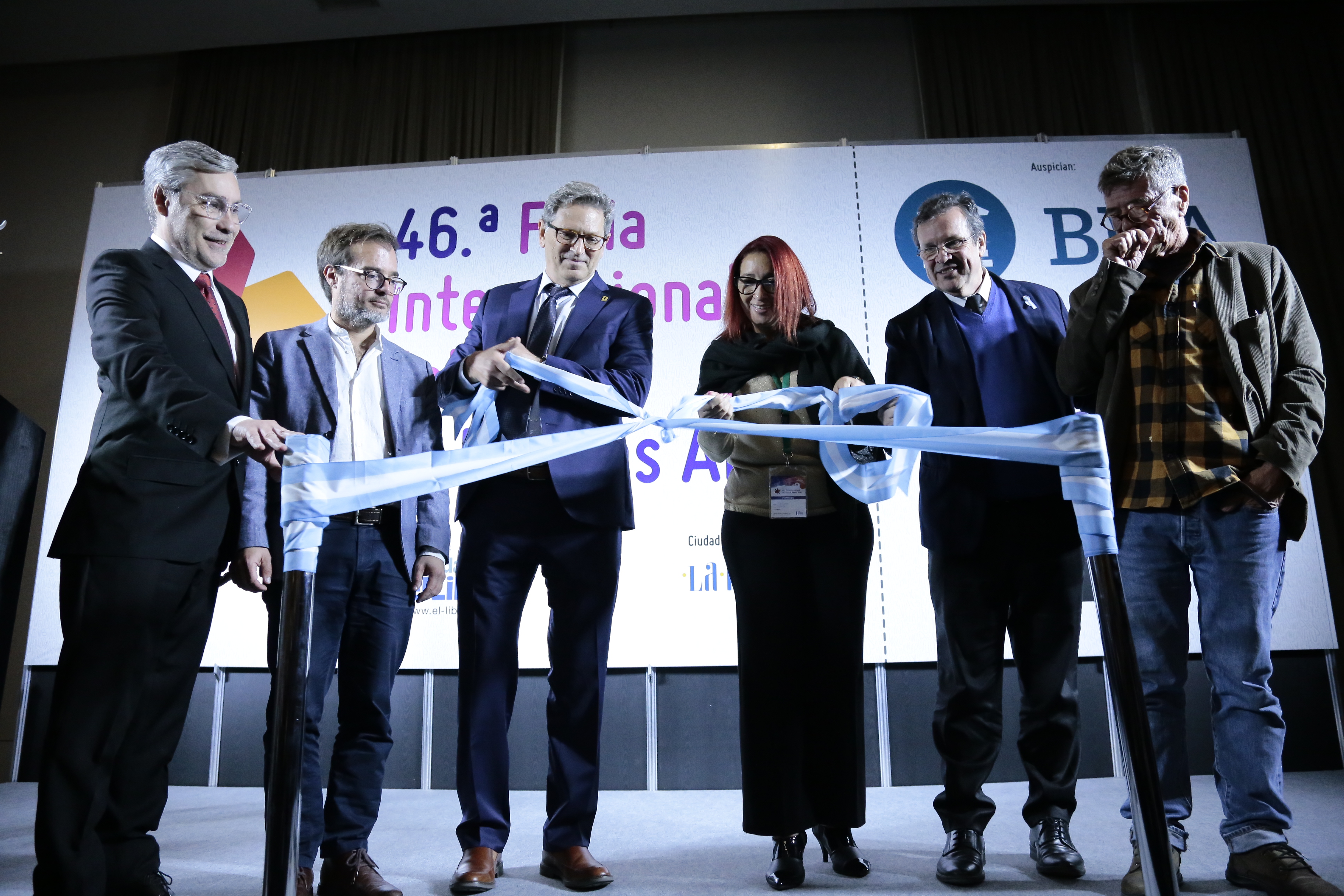 El corte de cinta. Cuando arrancaba una Feria histórica.