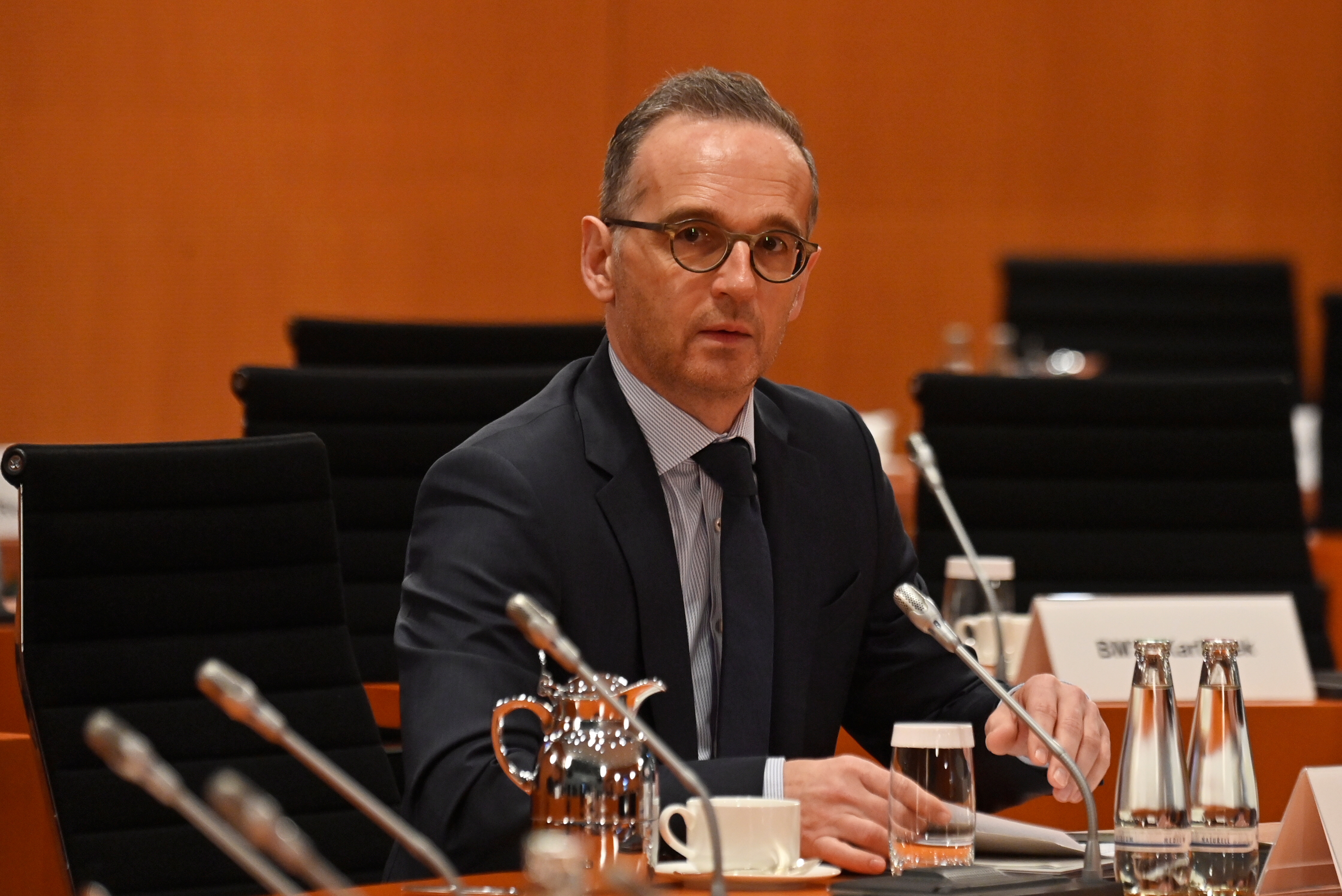 El ministro de Justicia alemán Heiko Maas, quien pidió disculpas en 2017 en nombre del Estado por la persecución a las personas homosexuales (John Macdougall/Pool via REUTERS)
