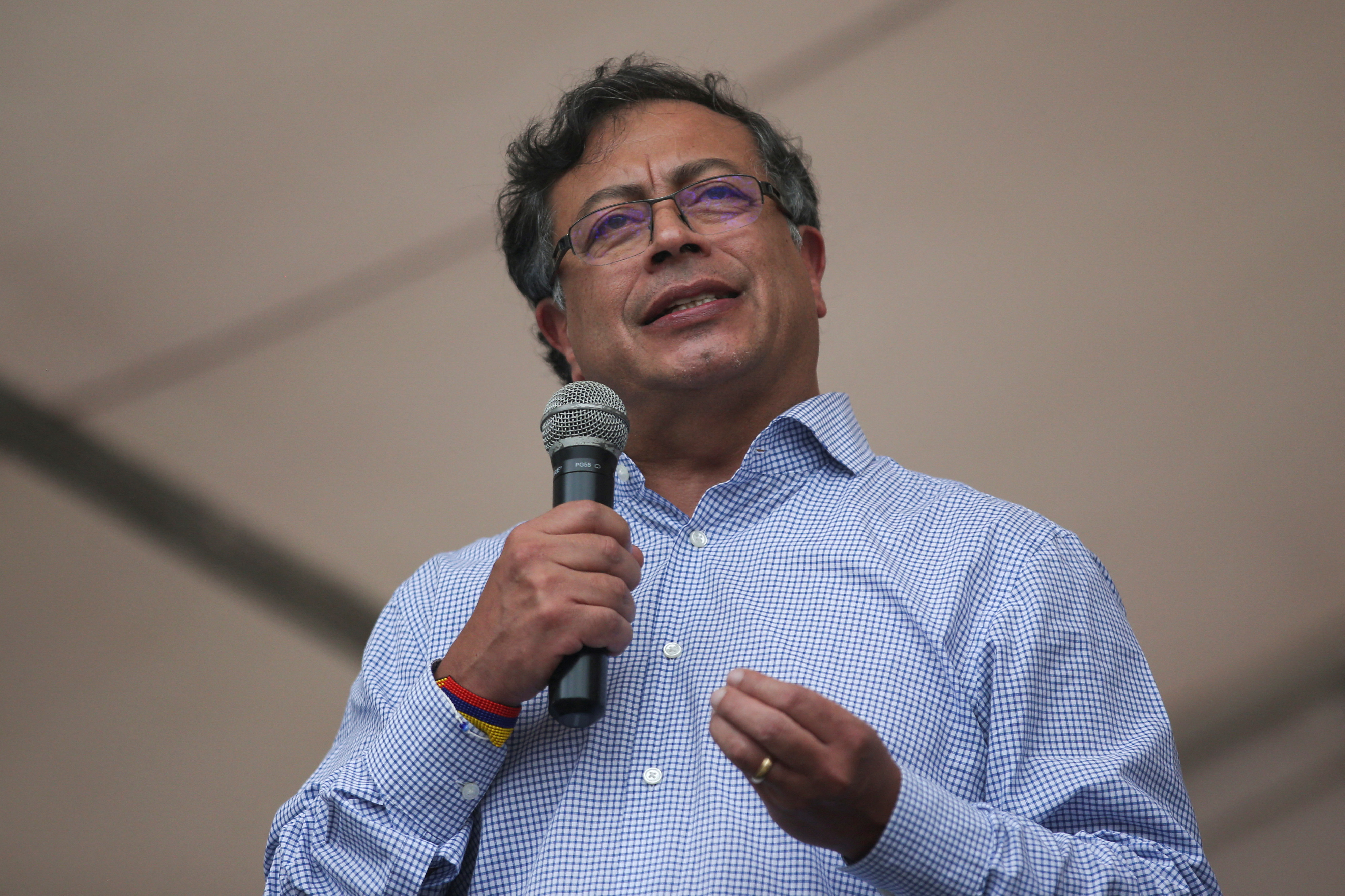 Candidato del Pacto Histórico, Gustavo Petro. REUTERS/Luisa Gonzalez
