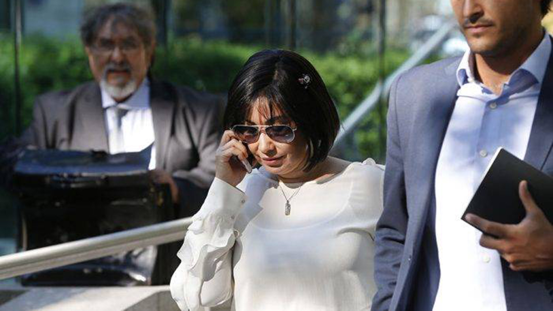 Hoy se decidió que la ex tesorera permanecerá en prisión durante el proceso (AP/Paul White)