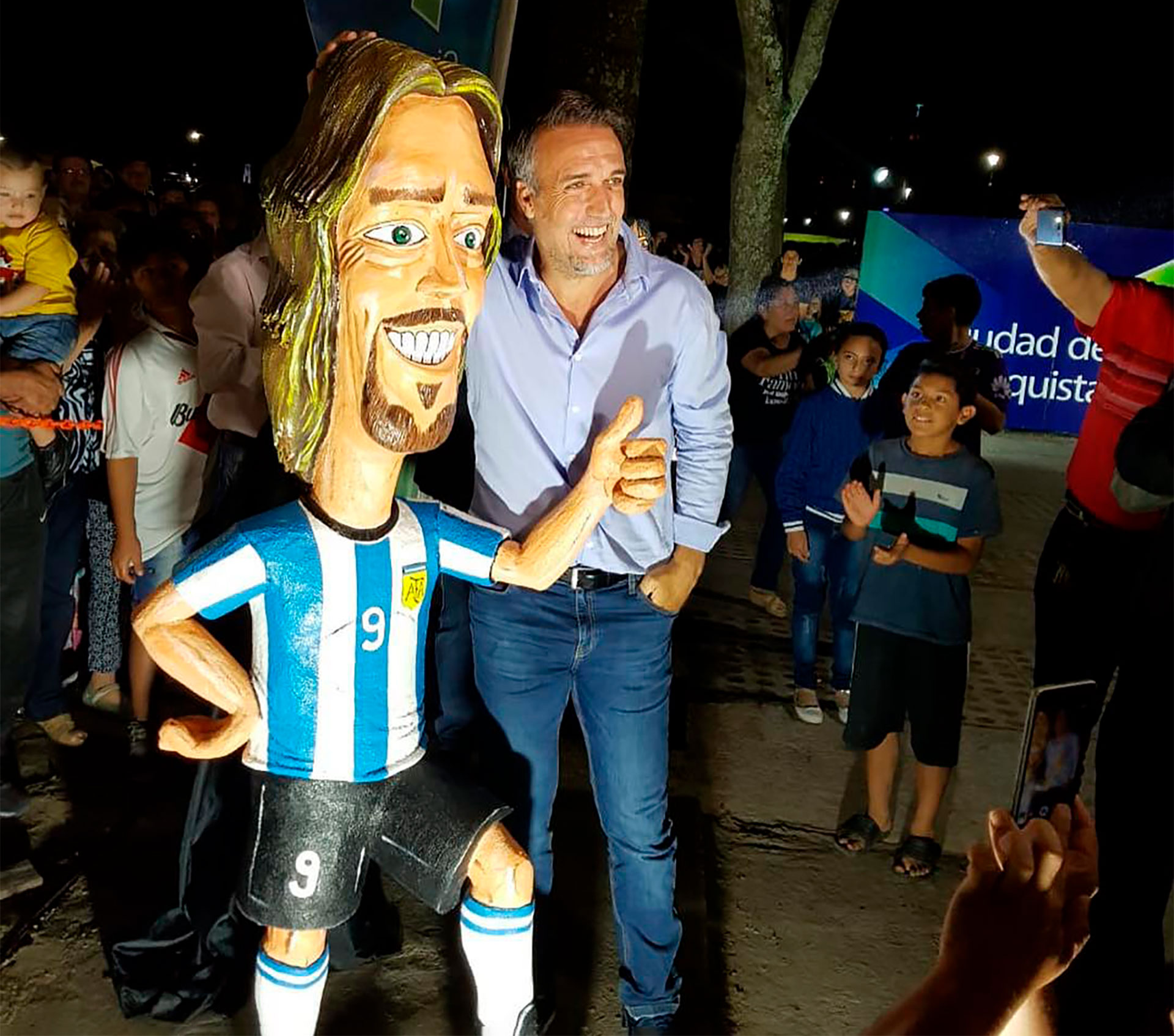 El Bati es un emblema de la selección argentina (@gabrielbatistutaok)