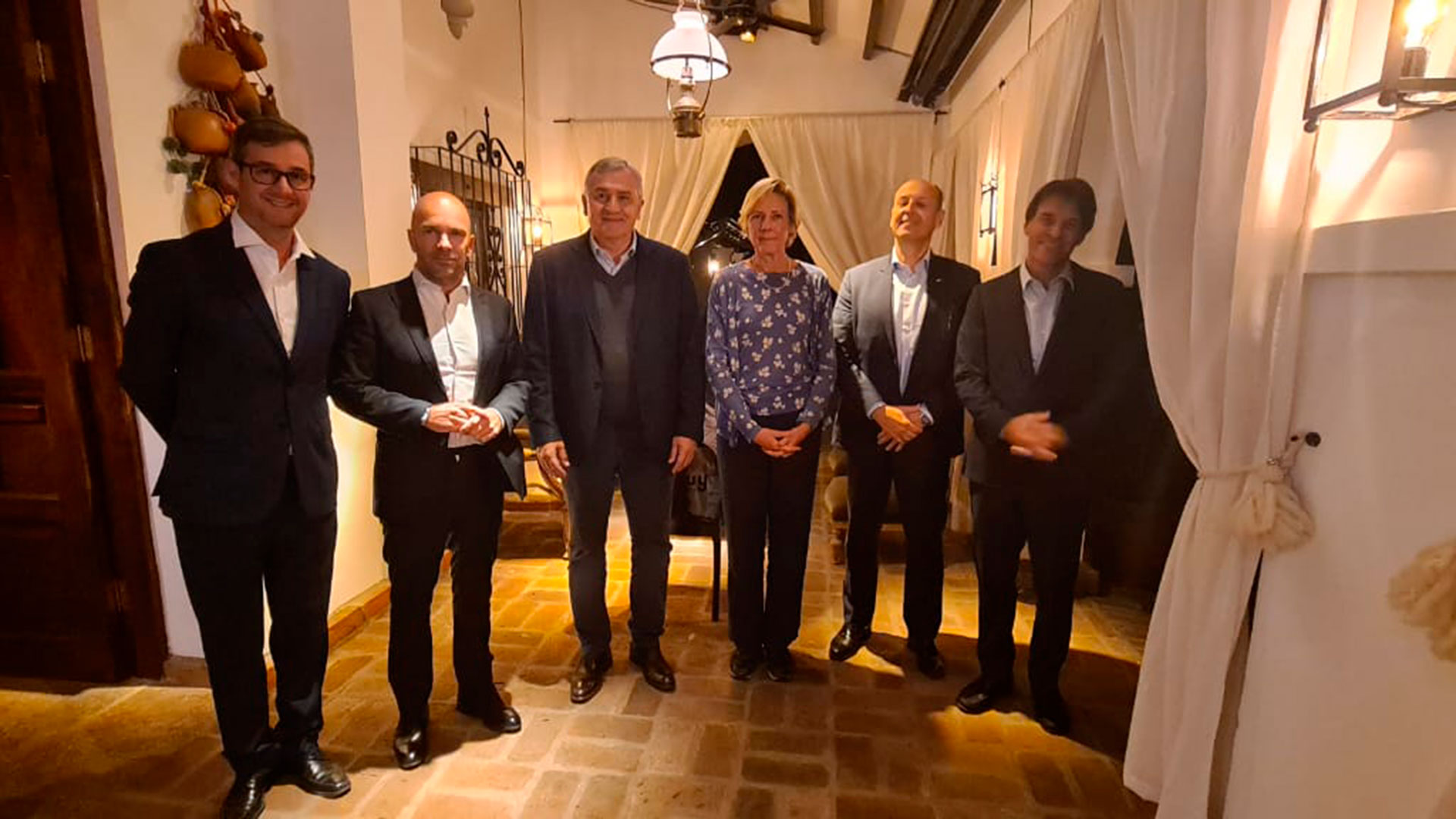 La delegación de la UE con el gobernador de Jujuy, Gerardo Morales @AmadorSanchezUE