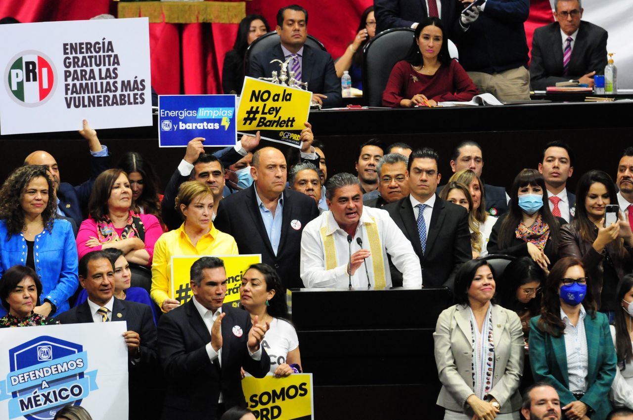 La oposición demostró resistencia en la Cámara de Diputados tras el revés a la Reforma Eléctrica de AMLO. (Foto: DANIEL AUGUSTO /CUARTOSCURO.COM