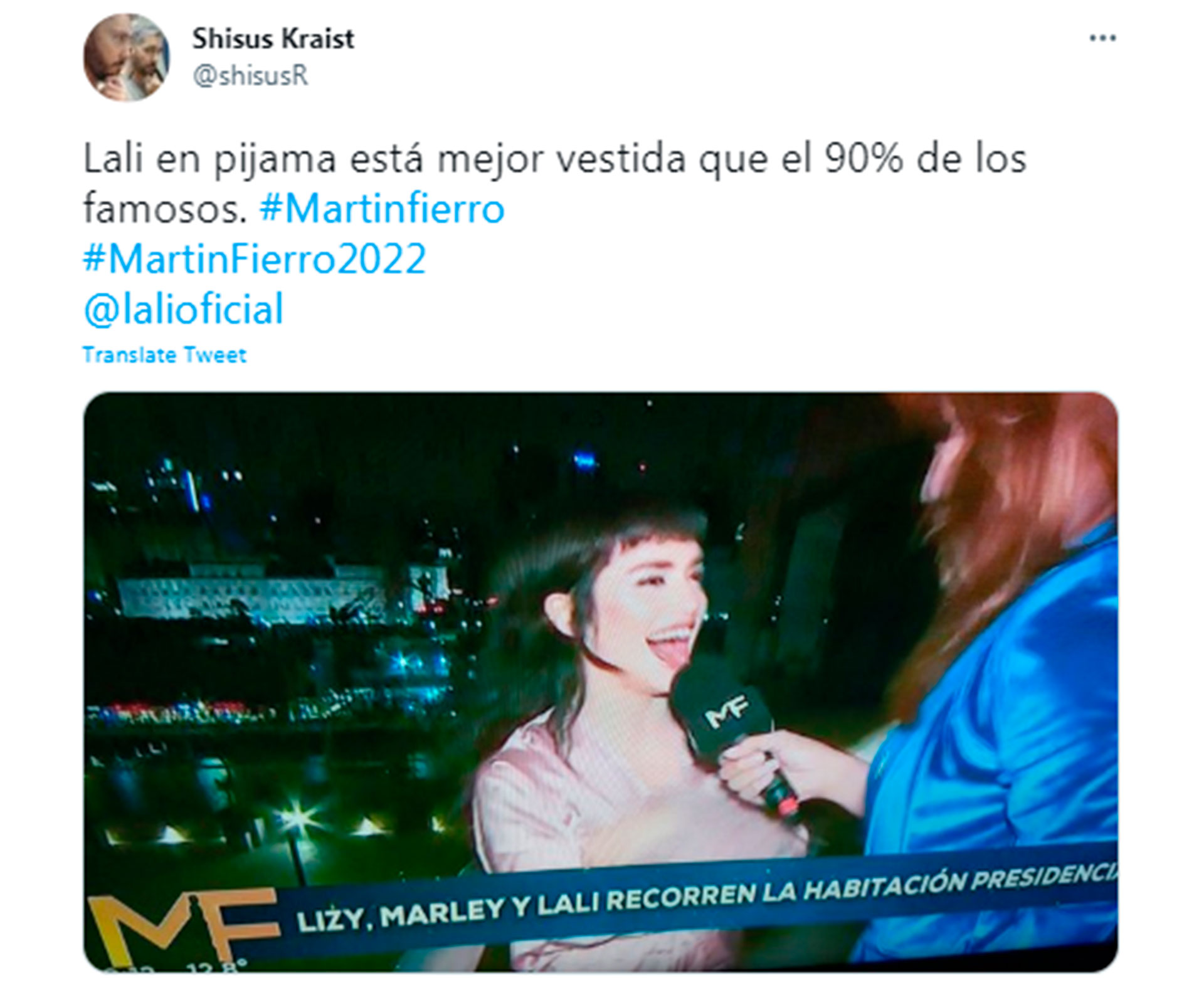 Los memes de los Martín Fierro 2022