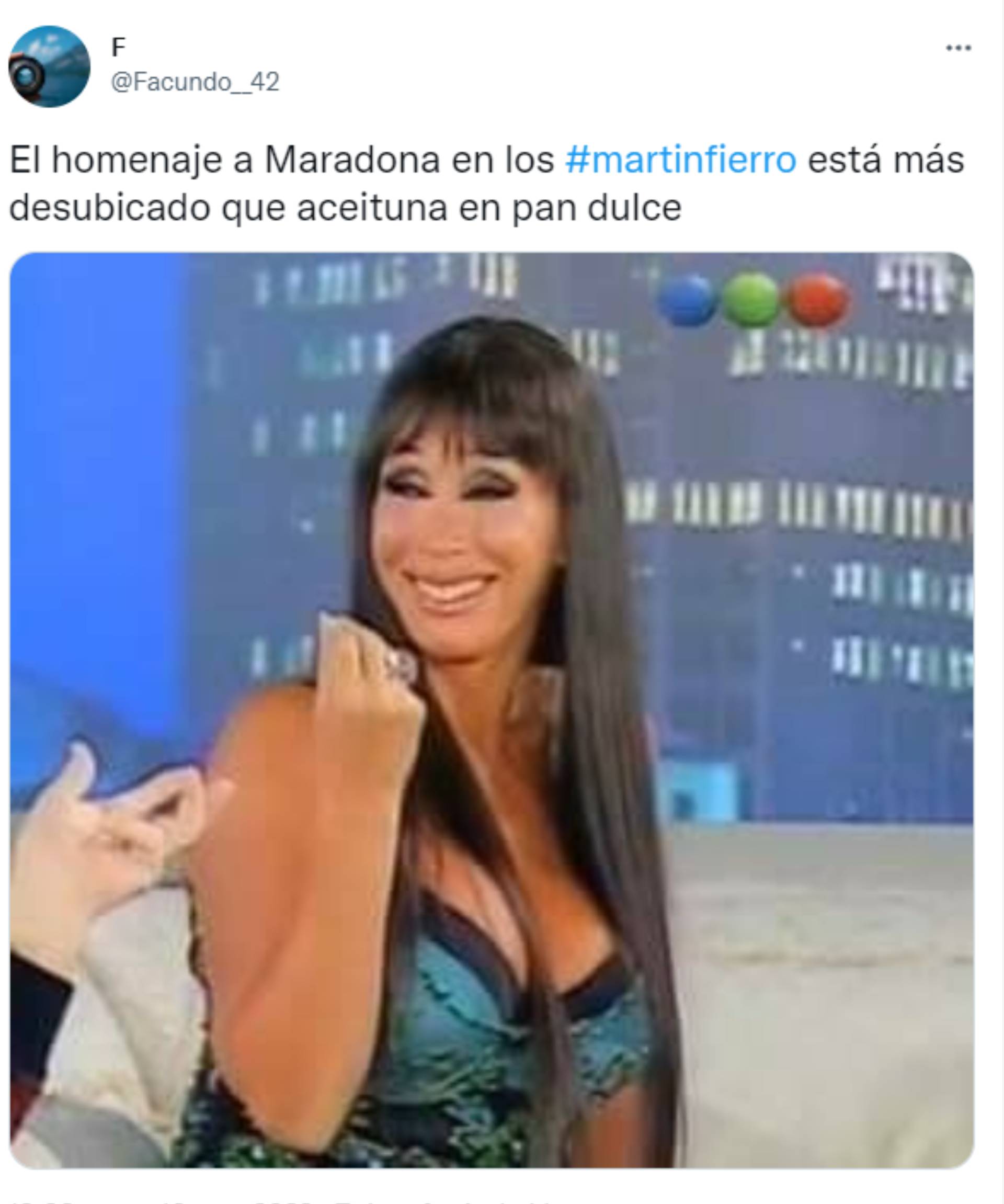 Los memes de los Martín Fierro 2022