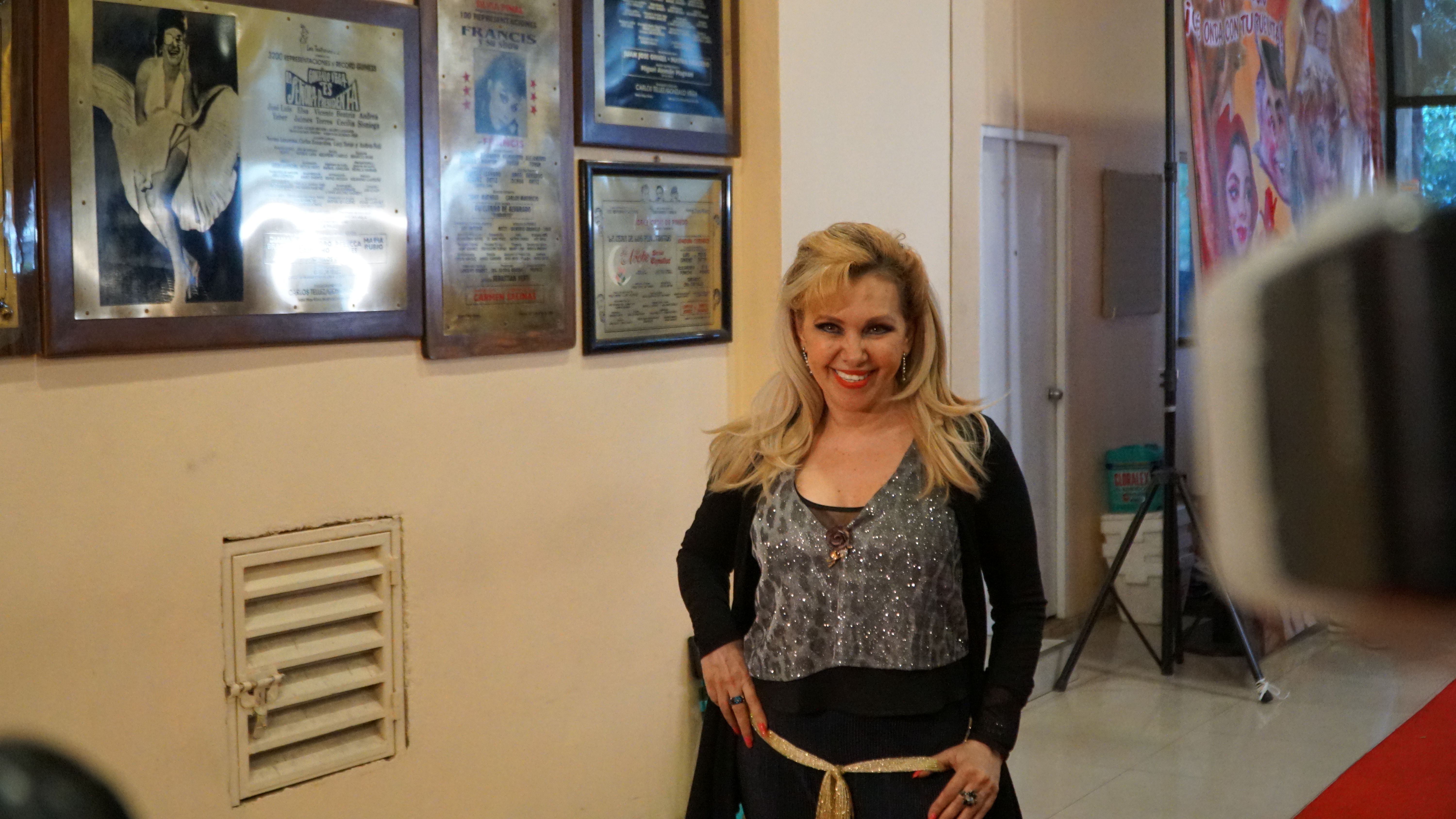 Aída Pierce es una de las dos actrices que suplirán a Pinal cuando ésta no pueda dar su función (Foto: Lalo Cano)