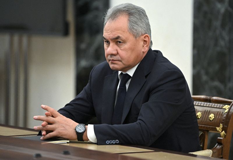 FOTO DE ARCHIVO: El ministro de Defensa ruso, Serguéi Shoigu (REUTERS/Aleksey Nikolskyi)