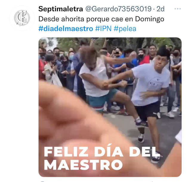 Usuarios en redes sociales felicitaron y festejaron el Día del Maestro con divertidos memes (Foto: Twitter / @Gerardo73563019)
