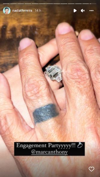 La polémica fotografía se viralizó en redes sociales. (Captura: @nadiaferreira/Instagram)